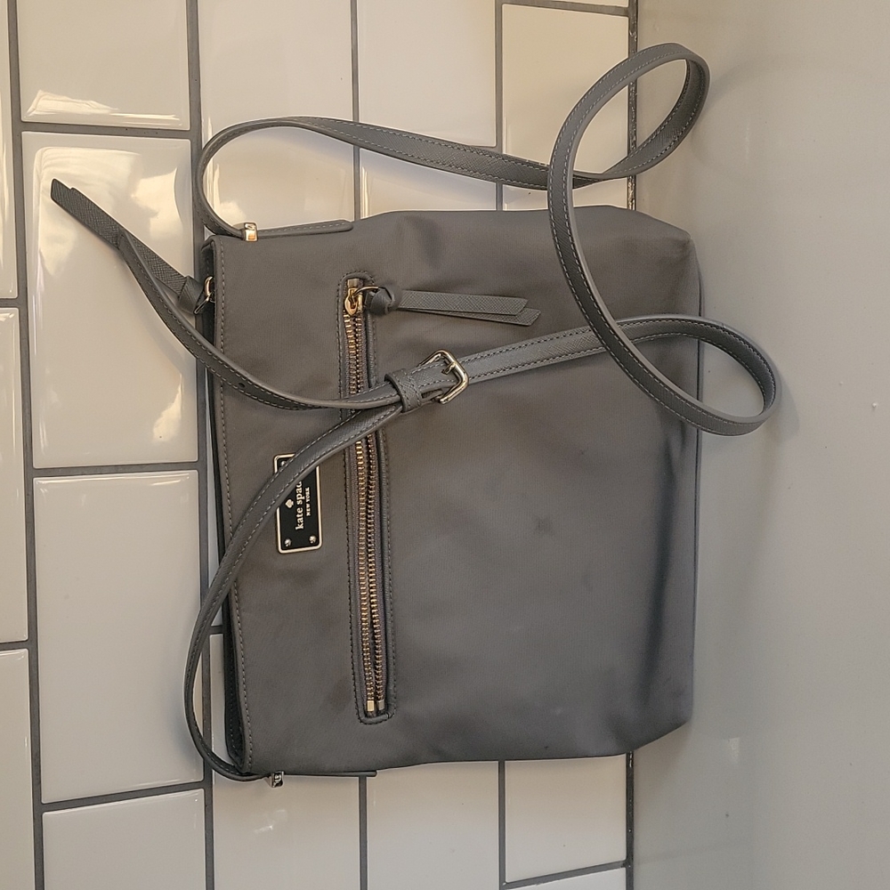 Kate Spade Crossbody Gray Bag